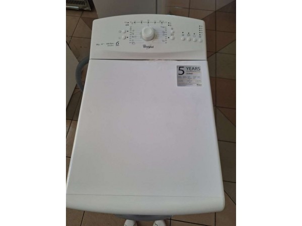 Használt Whirlpool AWE 66610 felültöltős mosógép [H14525] 