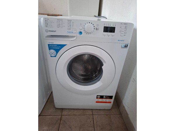 Használt Indesit BWSA 61251 W Keskeny Elöltöltős Mosógép [H16328] 